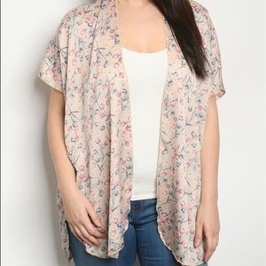 Floral cardigan